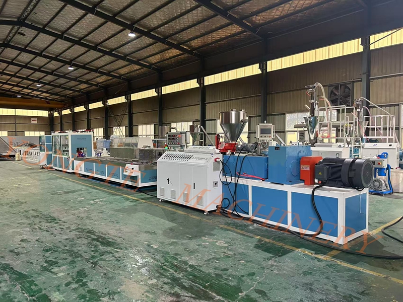Yongte PVC Machinery PVC mbjellja e PVC Extruder drejton trendin e ri të prodhimit të objektit bujqësor