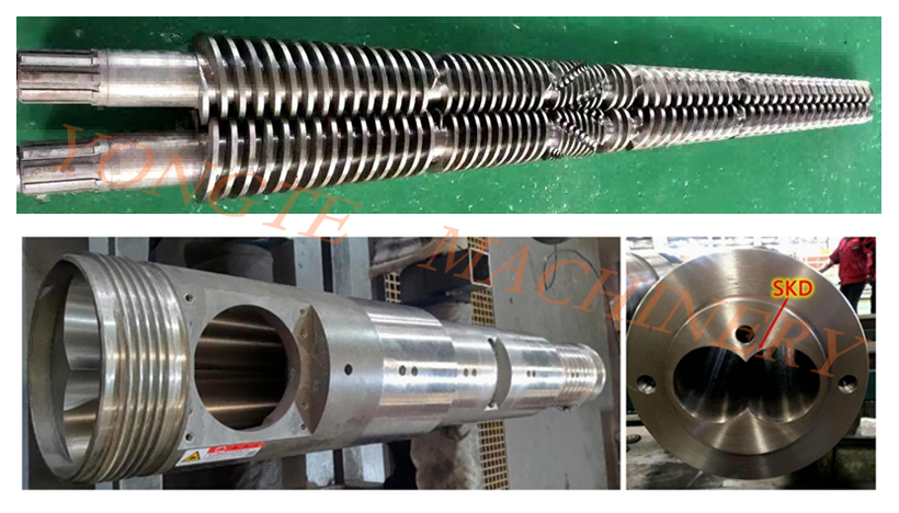 Makineria plastike Yongte Extruder Conical Binjaks