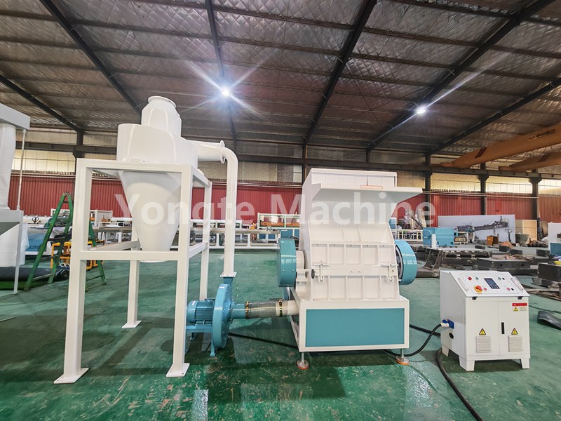 Makina plastike Yongte Crusher testohet me sukses me kapacitet të lartë