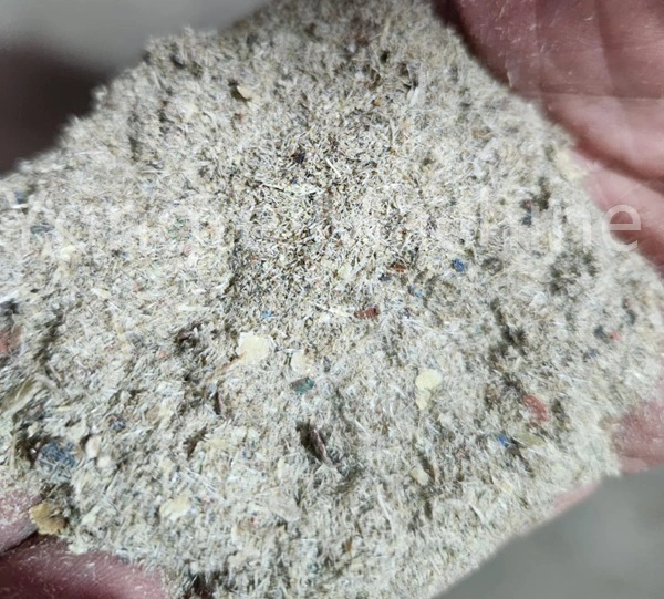 Yongte WPC machine for Canada Customer using fiberglass from PCB recycling