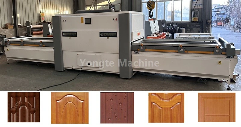 Makinë laminatori me vakum të dyerve WPC