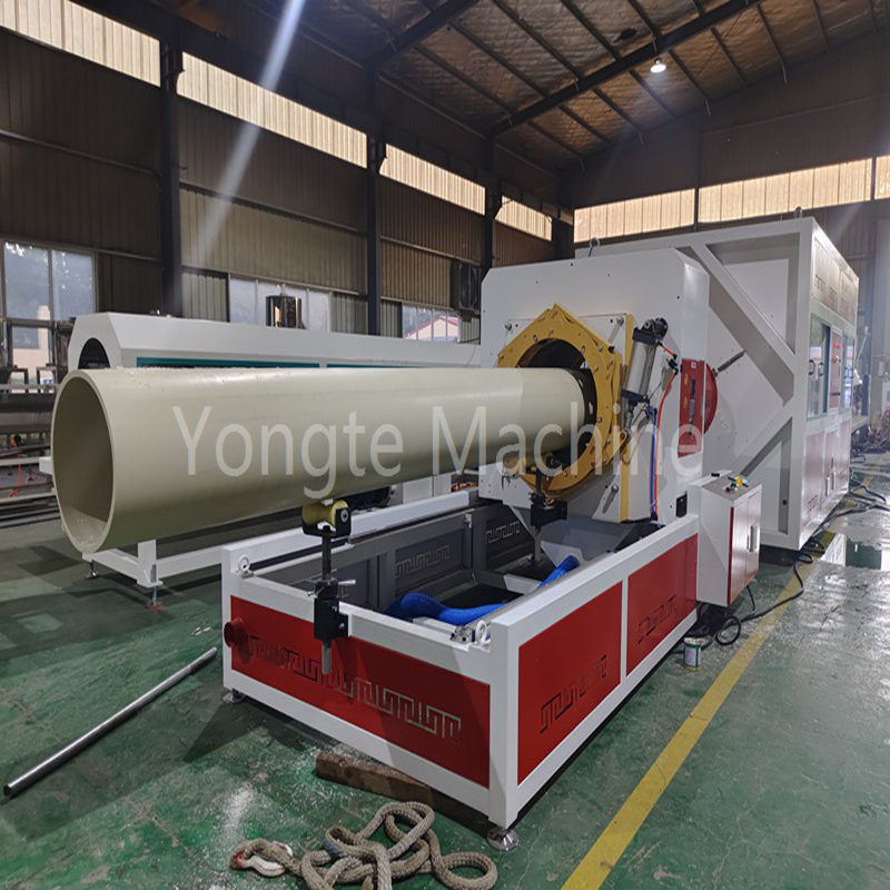 Makineria plastike Yongte kapërcen shufrat e prodhimit në tuba PVC me diametër 600 mm