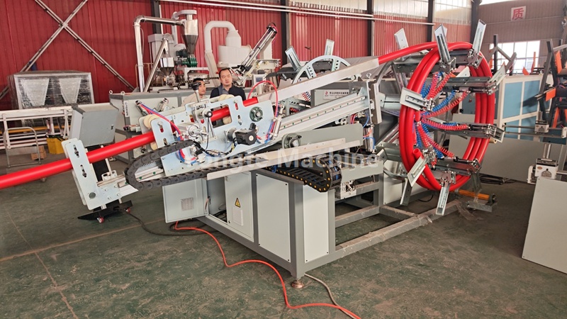 Yongte 63 mm stacion i dyfishtë HDPE Pipe Auto Winder i ka kaluar të gjitha testet e performancës