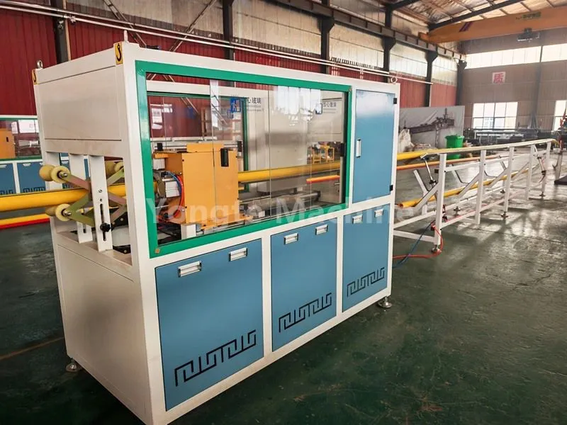 cutting system of Yongte high quality PPR pipe extrusion line
